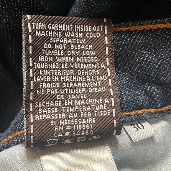 7 FOR ALL MANKIND, denim jeans, women’s size 30, great condition - Picture 8 of 8
